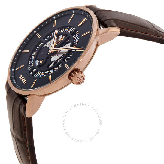 Rado, DiaMaster Thinline Automatic Black Dial Men's Watch