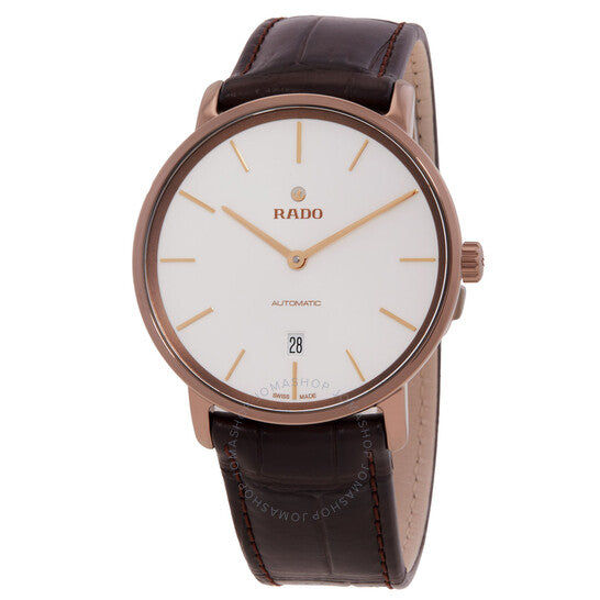 Rado, Diamaster Thinline Automatic Silver Dial Men's Watch