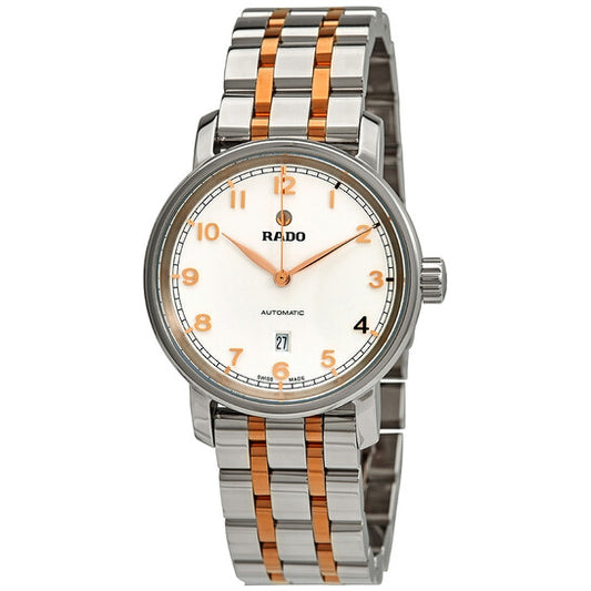 Rado, DiaMaster Automatic Arabic Numeral Dial Two-tone Ladies Watch