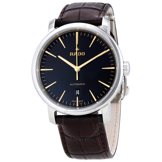Rado, DiaMaster Automatic Black Dial Men's Watch