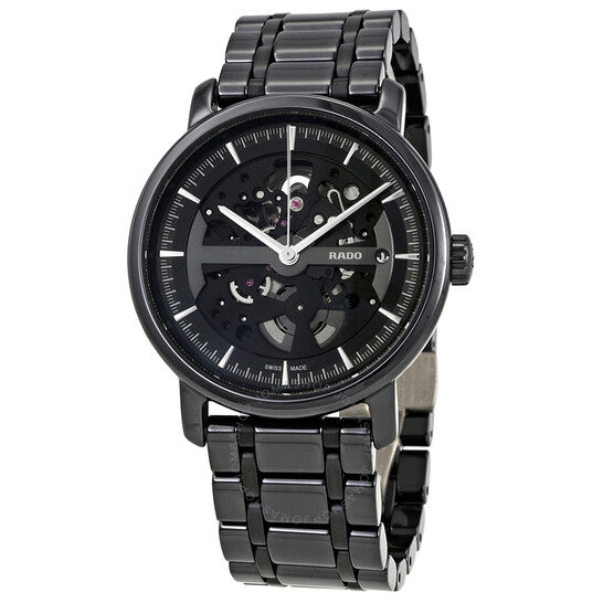 رادو، ساعة رجالية من طراز DiaMaster XL Skeleton Dial