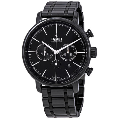 Rado, DiaMaster XXL Automatic Chronograph Black Dial Men's Watch