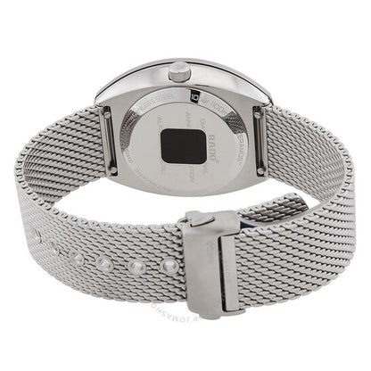 رادو، ساعة دياستار أوتوماتيكية للرجال بمينا فضي