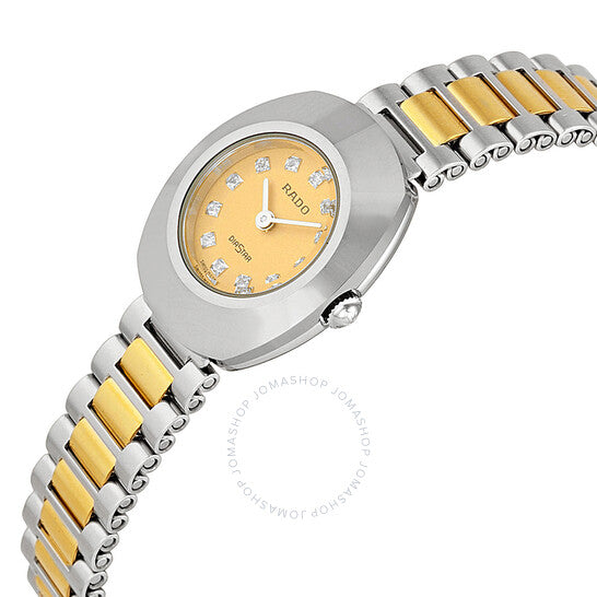 Rado, Diastar Gold-Tone Dial Ladies Watch