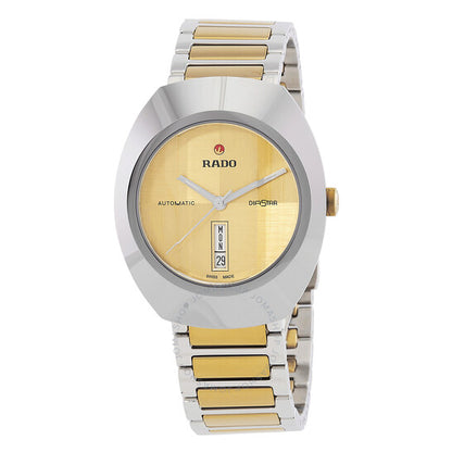 Rado, DiaStar Original Automatic Gold Dial Men's Watch
