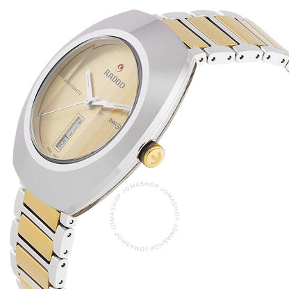 Rado, DiaStar Original Automatic Gold Dial Men's Watch