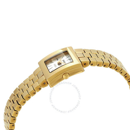 ساعة رادو دايستار كوارتز بمينا فضية للنساء