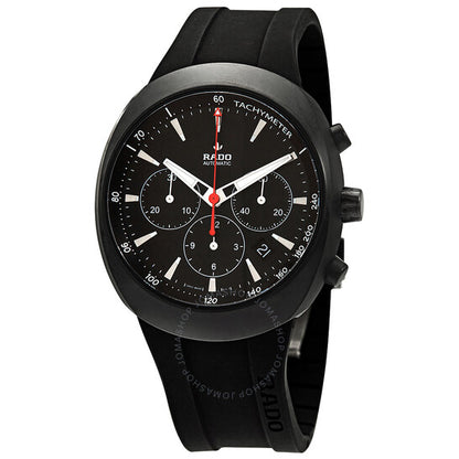 Rado, D-Star Chronograph Automatic Black Dial Men's Watch