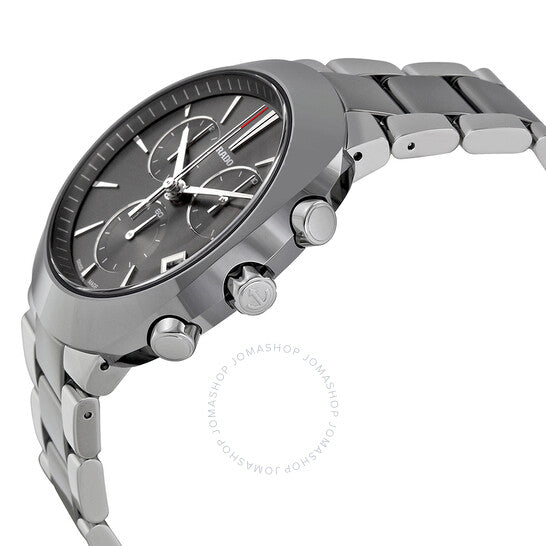 Rado, D-Star Chronograph Grey Dial Two-Tone Ceramic Men's Watch
