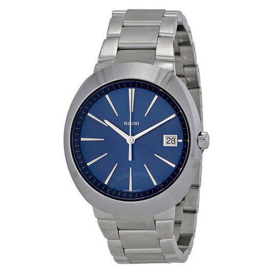 Rado, D-Star XL Blue Dial Stainless Steel Men's Watch