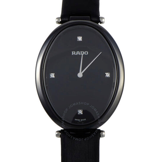 Rado, eSenza Quartz Black Dial Ladies Watch