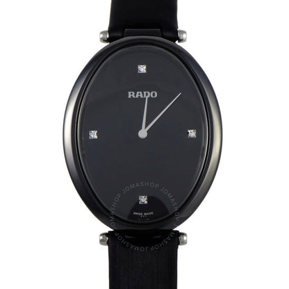 Rado, eSenza Quartz Black Dial Ladies Watch
