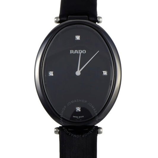 Rado, eSenza Quartz Black Dial Ladies Watch