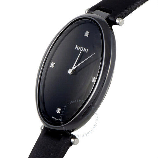Rado, eSenza Quartz Black Dial Ladies Watch