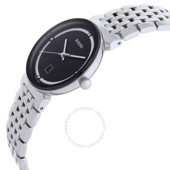 رادو، ساعة فلورنس كوارتز نسائية بمينا سوداء