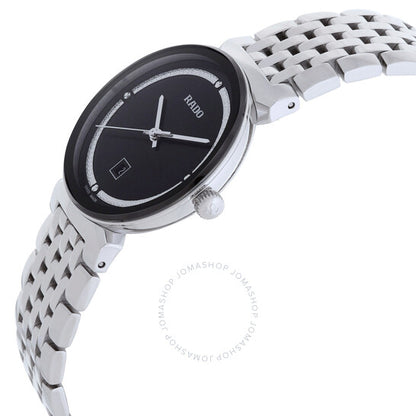 رادو، ساعة فلورنس كوارتز نسائية بمينا سوداء