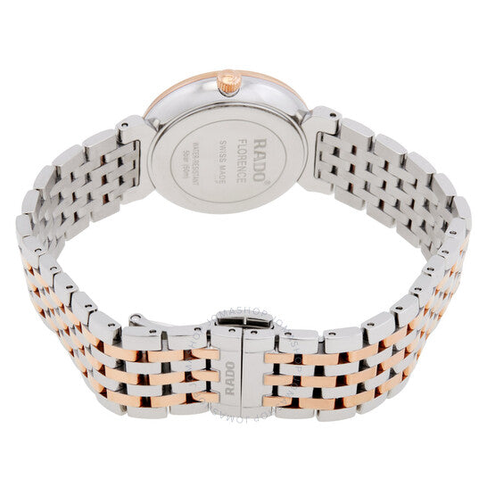 رادو، ساعة فلورنس كوارتز نسائية بمينا شامبانيا