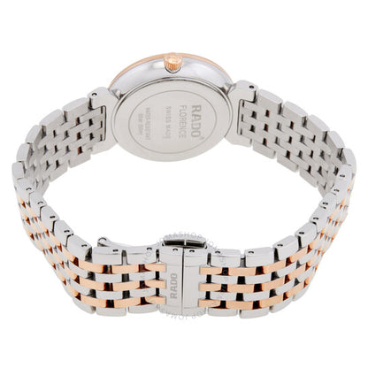 رادو، ساعة فلورنس كوارتز نسائية بمينا شامبانيا