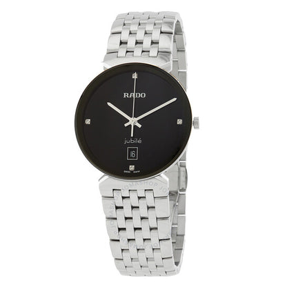 Rado, Florence Quartz Diamond Black Dial Ladies Watch