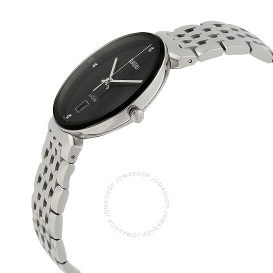 Rado, Florence Quartz Diamond Black Dial Ladies Watch