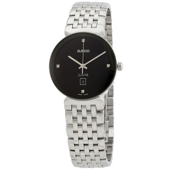 Rado, Florence Quartz Diamond Black Dial Ladies Watch