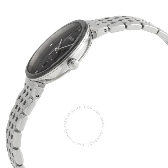 Rado, Florence Quartz Diamond Black Dial Ladies Watch