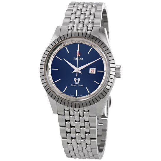 Rado, Golden Horse Automatic Blue Dial Ladies Watch