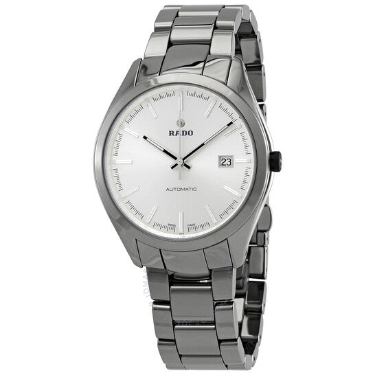 رادو، ساعة هايبركومي XL للرجال بمينا فضي