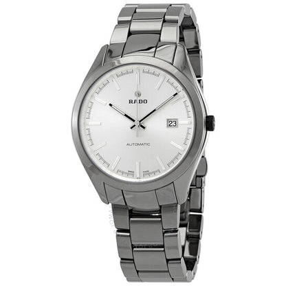 رادو، ساعة هايبركومي XL للرجال بمينا فضي