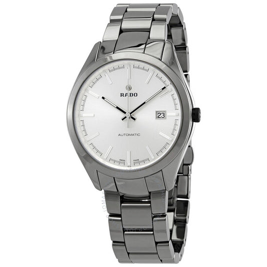 رادو، ساعة هايبركومي XL للرجال بمينا فضي