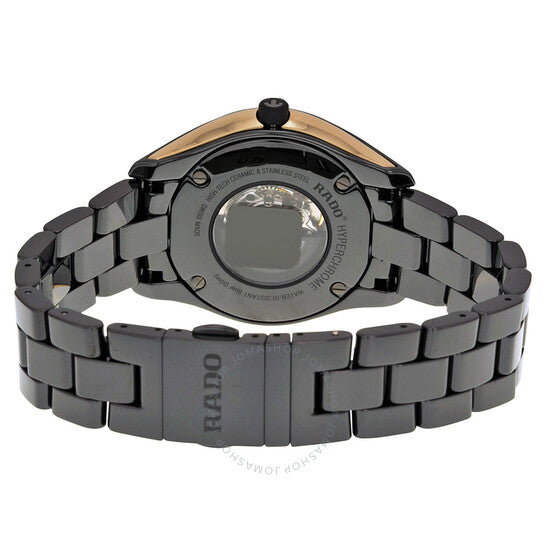 Rado, Hyperchrome Automatic Black Dial Black Ceramic Ladies Watch