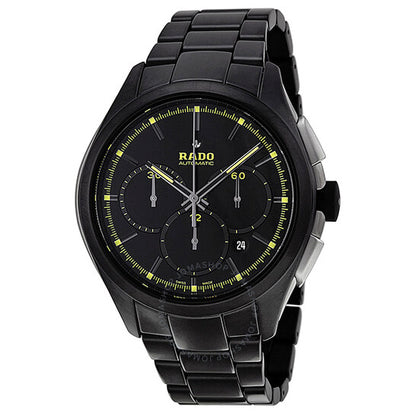 Rado, Hyperchrome Automatic Chronograph Black High-Tech Ceramic Men's Watch
