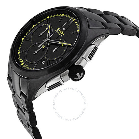 Rado, Hyperchrome Automatic Chronograph Black High-Tech Ceramic Men's Watch