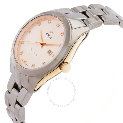 Rado, HyperChrome Automatic Diamond Rose Gold Dial Ladies Watch