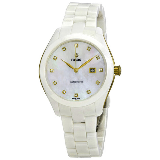 Rado, HyperChrome Automatic Mother of Pearl Diamond Dial Ladies Watch