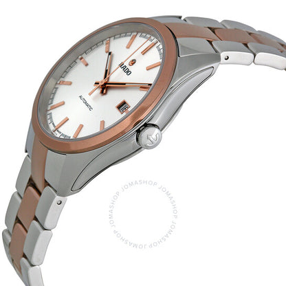 Rado, Hyperchrome Automatic Silver Dial Two-Tone Ceramic Men's Watch