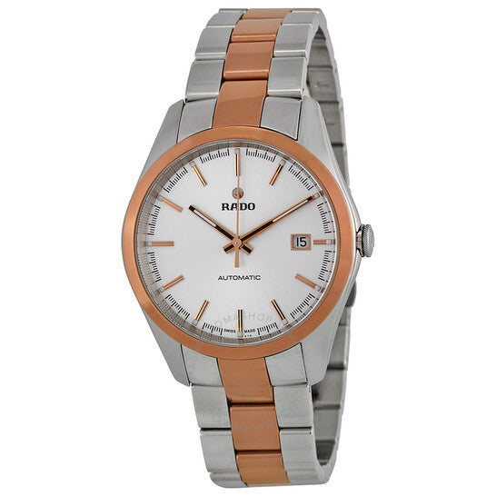 Rado, Hyperchrome Automatic Silver Dial Two-Tone Ceramic Men's Watch
