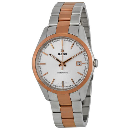 Rado, Hyperchrome Automatic Silver Dial Two-Tone Ceramic Men's Watch