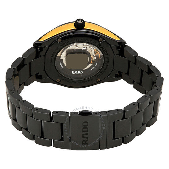 Rado, HyperChrome Black Dial Automatic Men's Watch