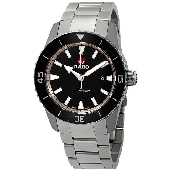 Rado, HyperChrome Captain Cook Automatic Black Dial Men's Watch