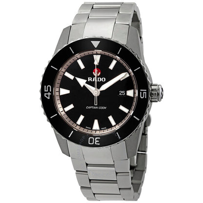 Rado, HyperChrome Captain Cook Automatic Black Dial Men's Watch