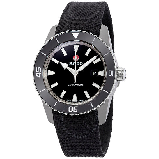 Rado, HyperChrome Captain Cook Automatic Black Dial Men's Watch