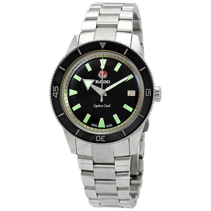 Rado, HyperChrome Captain Cook Automatic Black Dial Men's Watch