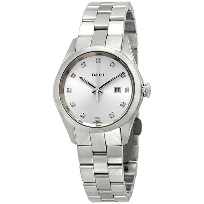 Rado, HyperChrome Diamond Silver Dial Ladies Watch