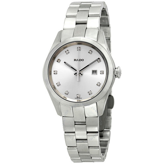 Rado, HyperChrome Diamond Silver Dial Ladies Watch