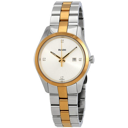 Rado, Hyperchrome Diamond Silver Dial Ladies Watch