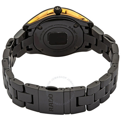 Rado, HyperChrome Quartz Black Dial Ladies Watch