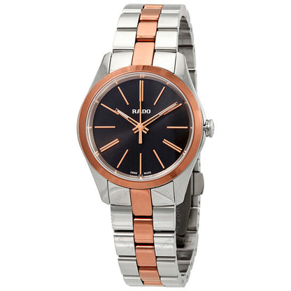 Rado, Hyperchrome S Black Dial Ladies Watch