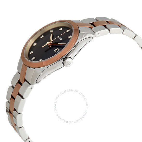 Rado, Hyperchrome S Diamond Black Dial Ladies Watch