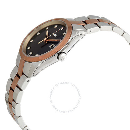 Rado, Hyperchrome S Diamond Black Dial Ladies Watch